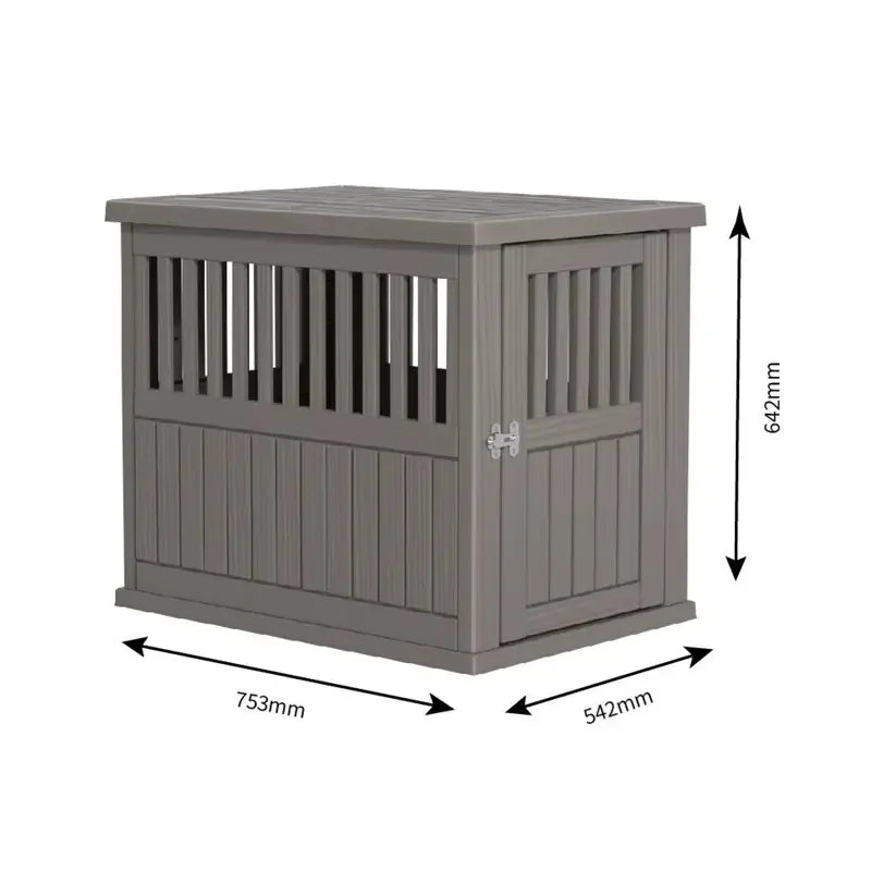 High Quality Factory Price Outdoor Waterproof Plastic Dog Kennel for Dogs Plastic Pet Large House