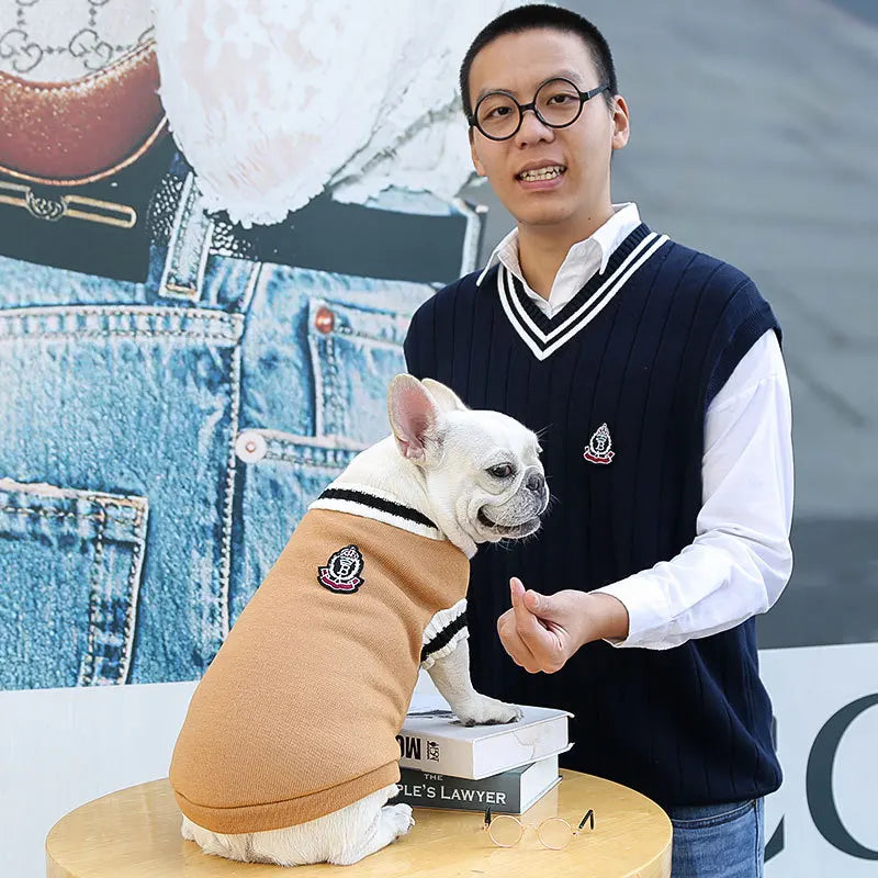 Winter Dog Fleece Sweaters For Large Medium Little Dogs Warm Small Dog Clothes Korea For French Bulldog Chihuahua Cute Pug York