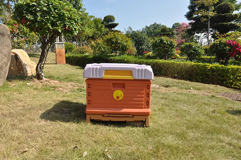 Hot Sale Thermo Insulated Beehive HDPE One-Layer Langstroth Plastic Bee Hive for Beekeeper