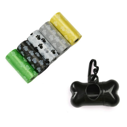 Useful Pet Poop Bag Set Multipurpose Carrier Garbage Clean Dispenser Box Dog Waste Poop Bag Dog Accessories Mascota Pet Supplies