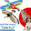 Interactive Cat Toy Can Fly And Call Electric Eagle Simulation Simulation Chirps Birds Interactive Slaps Cat Bird Light Toy V7C2