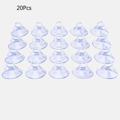 10/20/50Pcs Suction Cup Car Sunshade Sucker Aquarium Suction Cups Swallowtail Suction Pad for Car Glass Window Decor Fish Tank