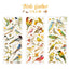 3pcs Kawaii Feather Dragonfly Bird Jellyfish Decorative Stickers Pack Scrapbooking Material Label Diary Phone Journal Planner