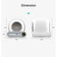 Hyra Automated Enclosed Cat Litter Box Cat Toilet pet litter box Self-Cleaning Litter Box