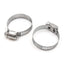 UXCELL 5pcs Adjustable 18-32mm Range Hose Clamps for Aquarium Stainless Tube Holder Clip Flow Clamp Fish Tank Tools Accessories