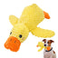 Pet Plush Toy Dog Calming Duck Stuffed Duck Toys Chew Toy Fun Dogs Interactive Toy Squeaky For Puppy Pet Teeth Pet Supplies
