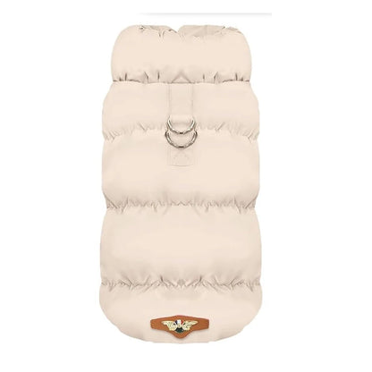 Winter Dog Down Jacket for Small Medium Dogs, Thicken Warm Puppy Puffer Jacket Turtleneck Padded Coat Cold Weather Dog Clothes
