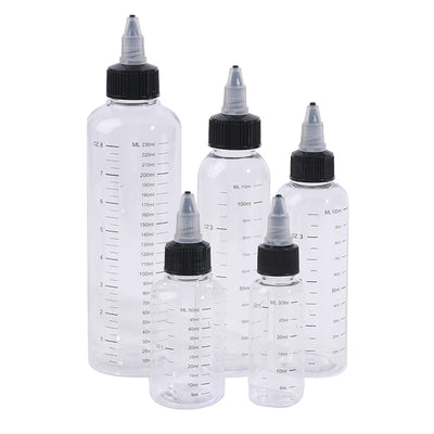 Plastic Empty Droplet Bottles - 30ml, 60ml, 100ml, 120ml, 250ml