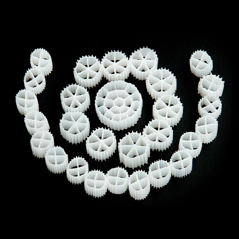 Aquarium Fish Tank Fluidized Moving Bed Filter Bubble Bio Media Filter Fish Tank Sponge With Sucker Air Stone And Sponge Filter