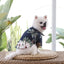 Summer Dog Shirt Hawaiian Beach Pet Clothing Coconut Tree Flower Print Puppy T-Shirt for Small Dogs Cats Vest Camp Shirt for Pug
