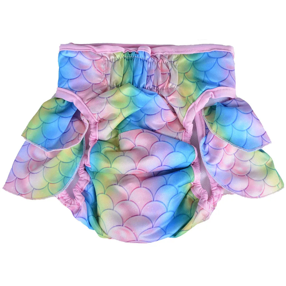 Reusable Dog Diapers Female Easy to Put No Leak Dog Diapers for Heat Cycle Diapers for Dogs Female High Absorbent Puppy Diapers