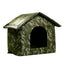 Outdoor Dog Bed Waterproof Roof Bed Waterproof Warm Dog Kennel Winter Tent Dog Nest Thickened Cold-Proof Nest Cat House