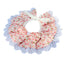Puppy Cat Scarf  for Cats, Hairless Cat Lace Bibs with Pearl Bows Neck Strap, Pet Costume Accessories Plaid Dots Floral Pattern