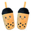 Dog Plush Toy Spot Wholesale Pearl Milk Tea Beverage Shape Pet Toys Plush Fill Soundmaking Dog Toys Fleece Squeak Toys