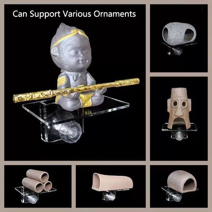 High Transparent Acrylic Aquarium Suspended Support Adjustable Support For Fish Tank Decoration Water Pump Suspended Accessories