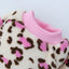 Lovely Leopard Pet Dog Clothes Soft Flannel Winter Puppy Overalls York Dog Cartoon Printing Sphinx Cat Sweatshirt Drop Shipping