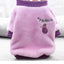 Pet Dog Clothes Warm Fleece Cute Fruit Print Coat Small Medium Cat Shirt Jacket Autumn Puppy Sweater Hoodie Chihuahua Yorkies