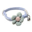 Pet Collar Cute Knitting Flower Bell Collar With Adjustable Collar Style Cartoon Cat Safety Small Dog Pet Supplies Buckle V6S4