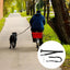 Dog Training Rope Bike Pet Lead Rope Bicycle Pet Walking Rope Adjustable Hands Free Traction Rope Safety Walking Lead For