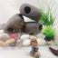 1Pc Ceramic Aquarium Decor Cichlid Stone Rock Cave Stones Decoration Fish Tank Breeding Housing Shelter Ornament For Fish Shrimp