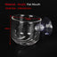 Acrylic Aquarium Feeder Hanging Fish Tank Mini Crystal Pot Polka Water Potted Planting Cylinder Cup Aquarium Decor Accessories