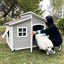 Dog House Outdoor Large Dog Kennel Wooden VillaHouse Cat Nest Rainproof Waterproof Sunscreen Outdoor Pet Cage
