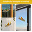 Bird Hammock For Cage Bird Hammock Woven Bird Net Suction Cup Bird Toys Swing Perch Ladder Climbing Hammock Parrot Swing Chew To