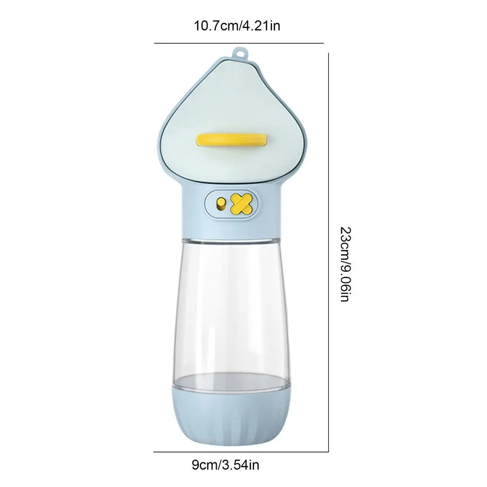 Pet Travel Water Dispenser Portable Puppy Water Bowl Dog Water Container Pet Water Dispenser With Food Container For Dog Cats