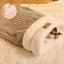 Cat Sleeping Bag Soft Cat Bed Warm Pet Pocket Type Quilt Bed Semi-Enclosed Warming Burrow Cat Bed Dog Bed For Camping