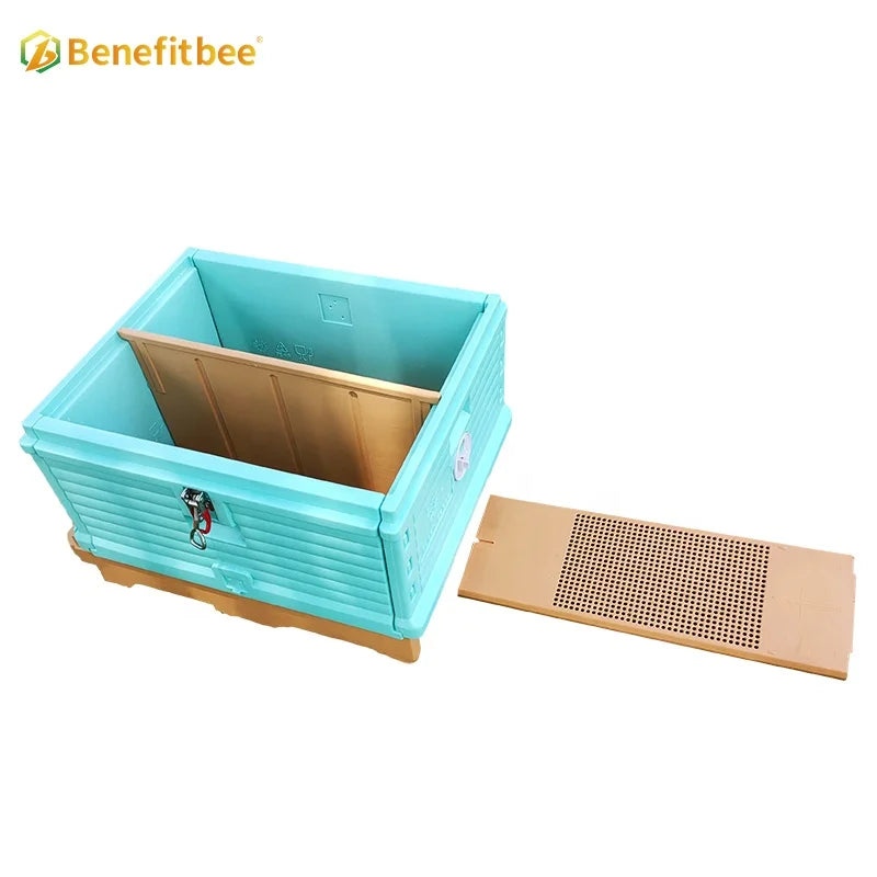 Benefitbee one layer 10 frames Langstroth beekeeping plastic bee hive box for beekeepers