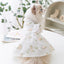 Summer Dog Dress Luxury Dog Clothes Pet Dog Apparel Bow Puppy Mesh Skirt Chihuahua Bichon Clothing Kitten Lace Dog Cooling Vest
