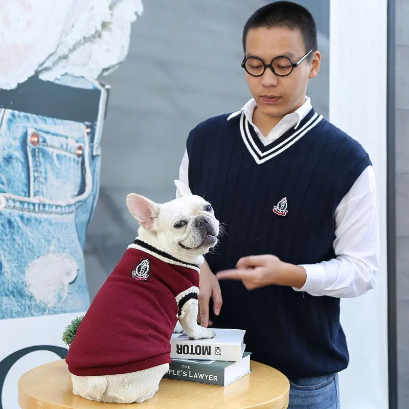 Winter Dog Fleece Sweaters For Large Medium Little Dogs Warm Small Dog Clothes Korea For French Bulldog Chihuahua Cute Pug York