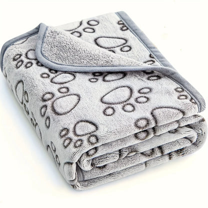 Fuzzy Comfort Dog Blanket; Ultra-Soft and Cozy for Your Pet’s Ultimate Warmth and Serenity