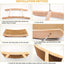 Cat Toys Wooden Cat Scraper Scratching Bed Detachable Grinding Claw 3 In 1 Cat Scratch Board Training Grinding Claw for Cats