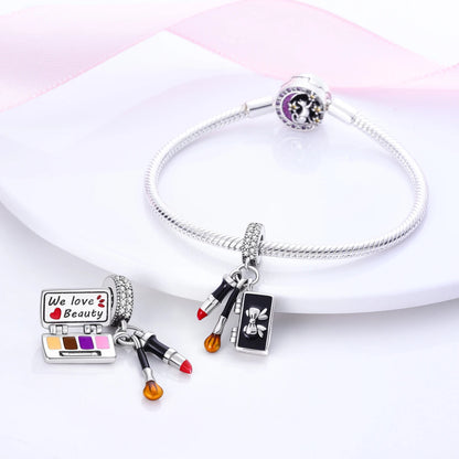 MULA 1PC Coffee Pet Moon Star Silver Plated Pendant Fit Original Snake Chain Charm Bracelet DIY Women Jewelry Gift