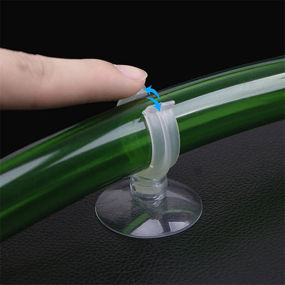 UXCELL 10/20/30/38/40/50/100PCS Aquarium Suction Cup For 5/6mm Air Line Pipe Tube Wire Holder Sucker Fish Tank Pump Accessories