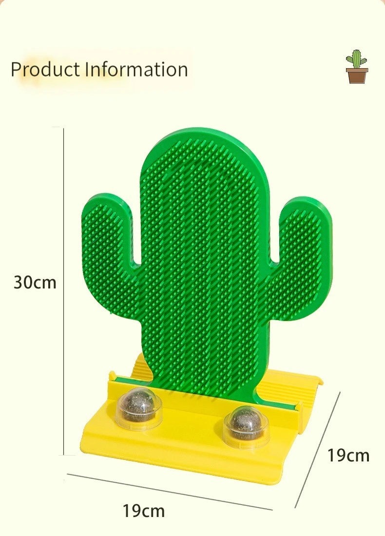 Cat Hair Scratch Corner Tickle Cactus Toy Scratch Scratch Massage Brush Face Hair Removal Cat Brush Artifact Pet Supplies