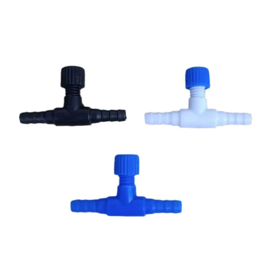 10pcs/20Pcs 2 ways Aquarium Air Pump Connector Control Valve Air Pipe Tube For Aquarium Air Control Valve Fishing Accessories