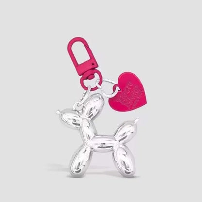 1pc Fashion Keychain Balloon Dog Keychains Pendant Jewelry Trinket Car Key Ring Key Chain Accessories Car Keychain Keyring