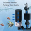 Aquarium Filter With Water Pump For Fish Tank Air Pump Skimmer Biochemical Sponge Filter Aquarium Bio Filters Filtro Aquario