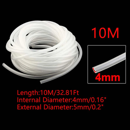 UXCELL Aquarium Flexible Pump Hose Oxygen Circulate Pipe Silicone Tube Water Connector ID 4mm Parts Tools Fish Tank Accessories