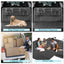 UXCELL Dog Beds Mats Dog Car Seat Cover for Back Seat Pet Trunk Oxford Cloth Mat with Side Flap for SUV