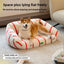 Kennel Pet Sofa Winter Warm Dog Sofa Cat Nest Cat Sofa Large Kennel Bed Removable and Washable
