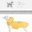 Pet Dog Rainwear Raincoat Dogs Pet Hooded Waterproof Jacket Clothes Rain Poncho  Pet Clothes Jumpsuit Water Resistant Clothes