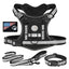 Doberman Dog Harness Collar Leash Set Walking Pet Vest Harnesses for Medium Large Dogs German Shepherd mascotas Chain Supplies