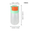 Aquarium Feeder Fish Food Feeding Bottle Quantitative Pond Feeder 0.5g Precise Measuring Refillable Feeding Bottle Manual Fish