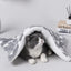 Flannel Pet Sleeping Mat Dog Bed Cat Litter Puppy Bed Dog Sofa Lovely Mattress Cushion for Small Large Dog Blanket Pet Supplies