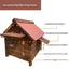 Rural Kennel Outdoor Kennel Rainproof Waterproof Rural Outdoor Kennel Courtyard Pet Small House Villa Four Seasons Pass