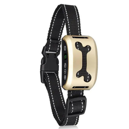 Waterproof IPX4 Auto Anti Barking Collar Vibration Electric Shock Sound Vests Anti Humane Bark Collar Rechargeable ShockSafe Toy