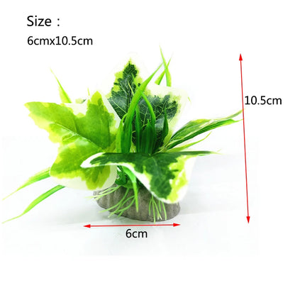 Artificial Underwater Grass Aquarium Fish Tank Simulation Decoration Aquarium Backgrounds Plants Water Grass Accessories New